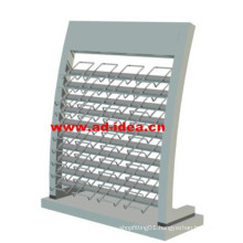 Artificial Quartz Stone Metal Display Rack Stand for Exhibition